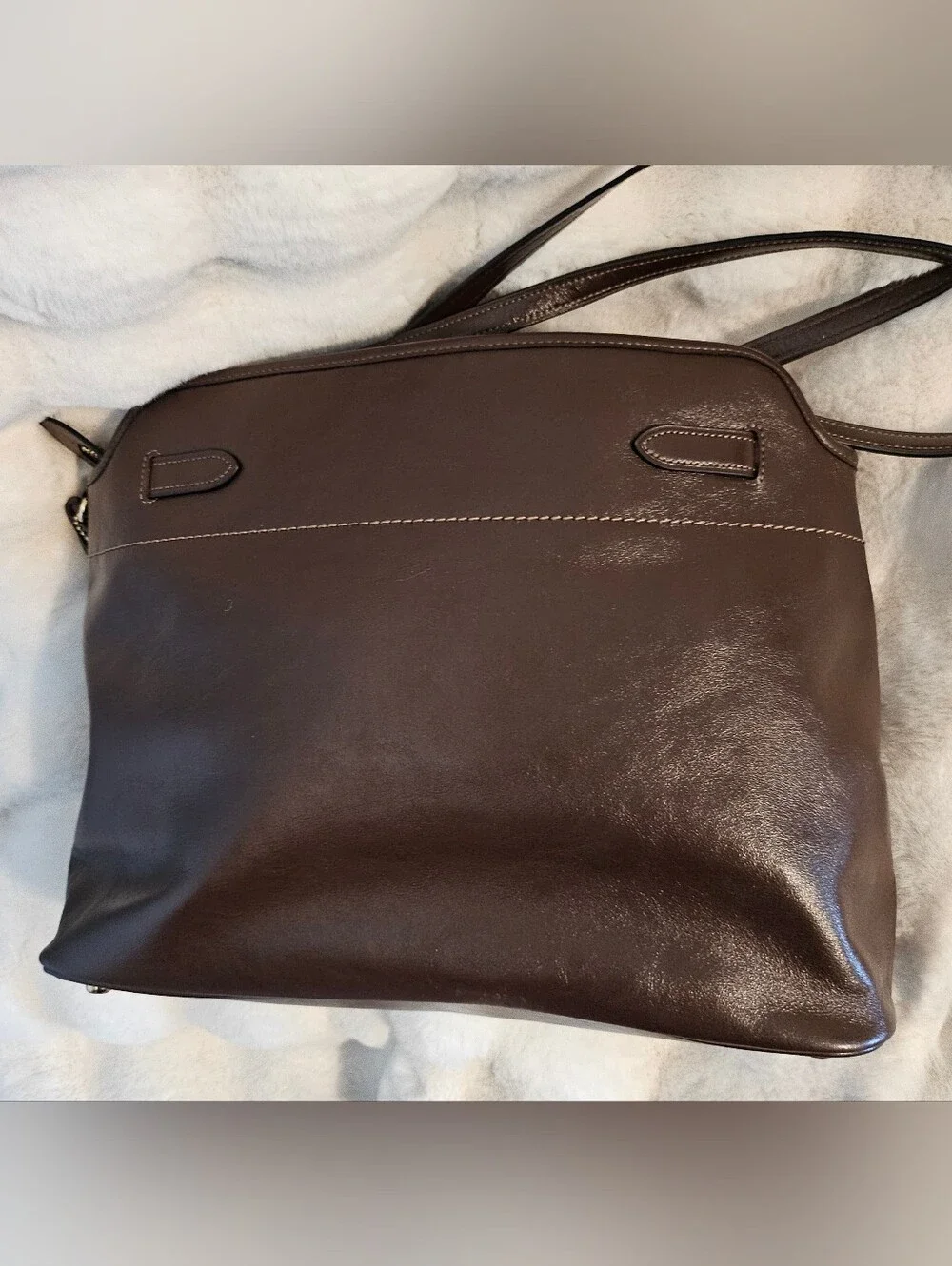 COACH Easton Tote Bag Dark Brown